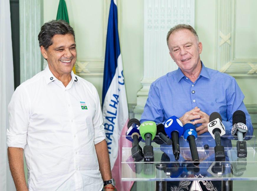 Leia mais sobre o artigo Governador Casagrande anuncia que deixará o cargo para disputar eleições; Ricardo Ferraço assume o Governo em abril