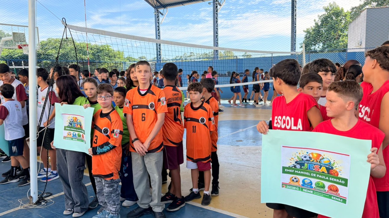 Leia mais sobre o artigo Prefeitura inicia Jogos escolares de Anchieta