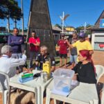 Saúde realiza mutirão de atendimentos para pescadores na Praça dos Imigrantes