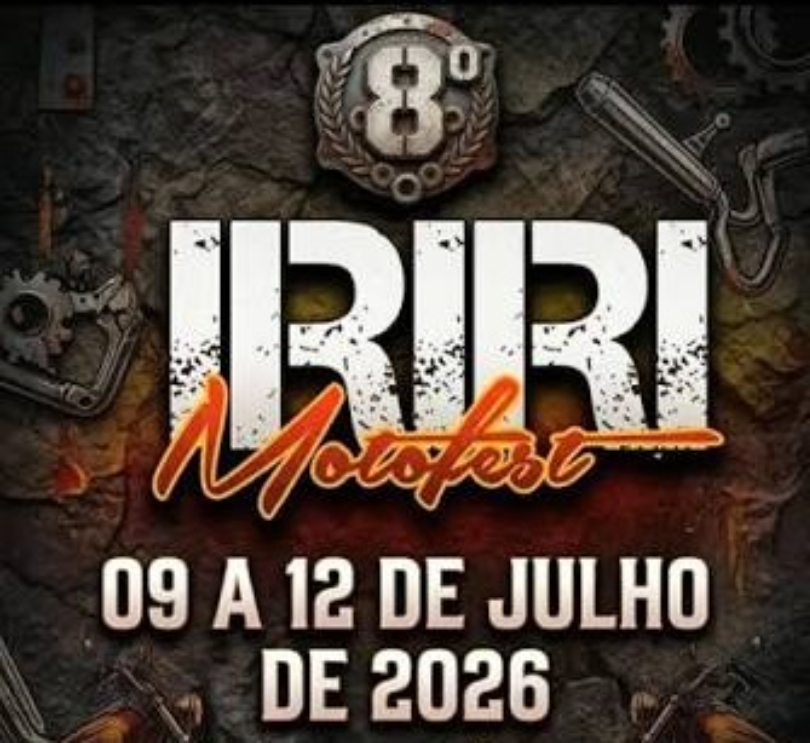 Leia mais sobre o artigo Iriri Moto Fest 2026 promete quatro dias de muito rock, motociclismo e outras atrações
